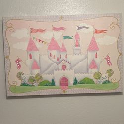 Castle Canvas Painting 
