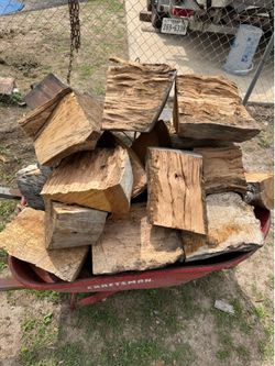 red oak smoking chunks