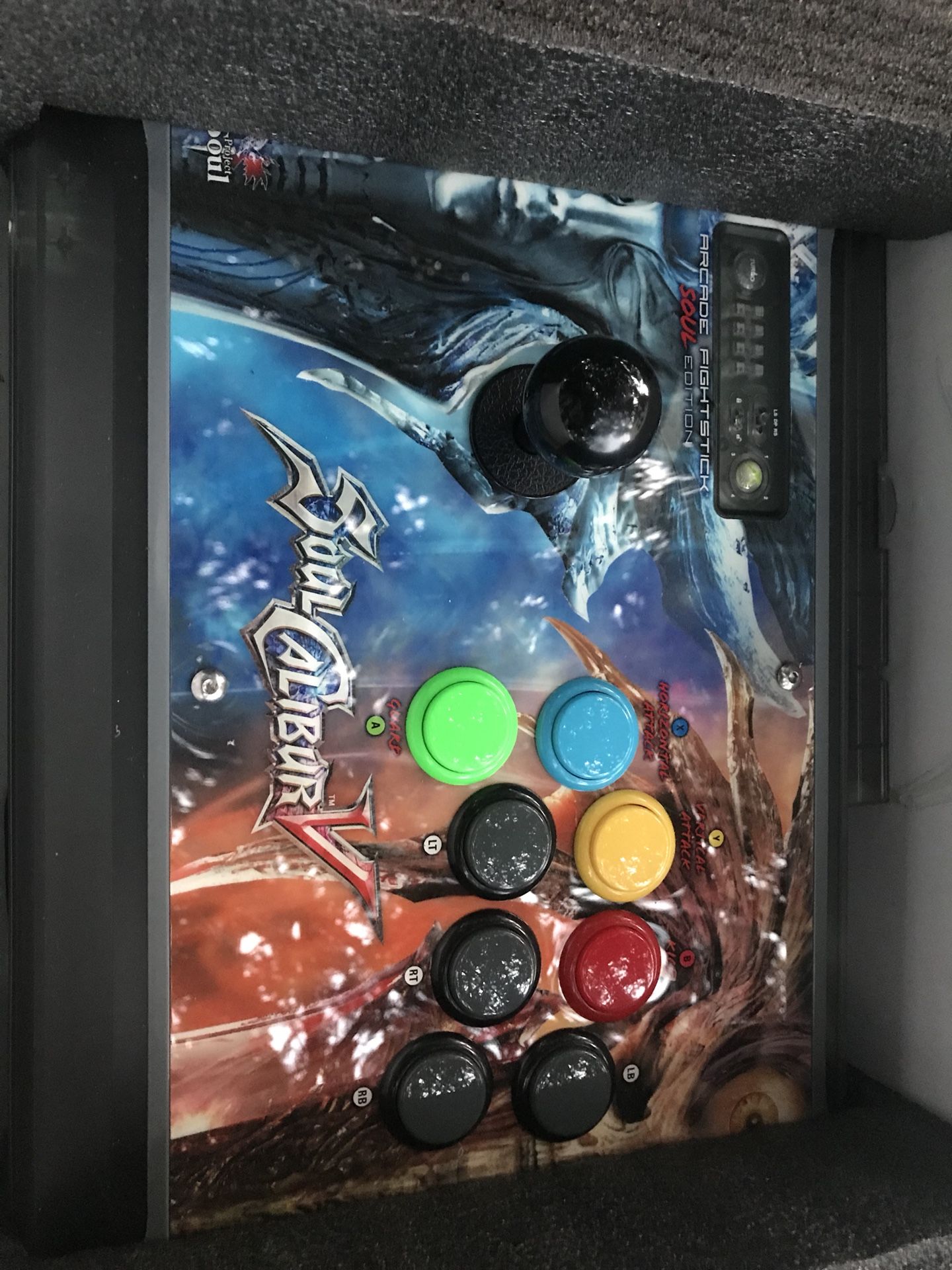 Mad Catz SoulCalibur V Arcade FightStick SOUL Edition for Xbox 360
