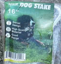 Outdoor Dog Stake 🐶 🏡 🐾