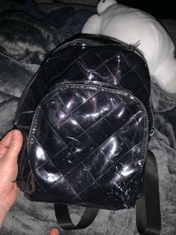 Black small backpack
