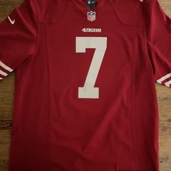 49ers  Jersey - KAEPERNICK- Nike Mens Medium 