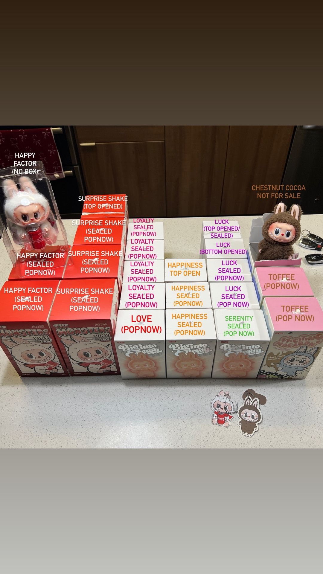 LABUBU COCA COLA BIG INTO ENERGY MACARON FOR SALE 100% AUTHENTIC FULL ITEMS PRICED BELOW!!!!