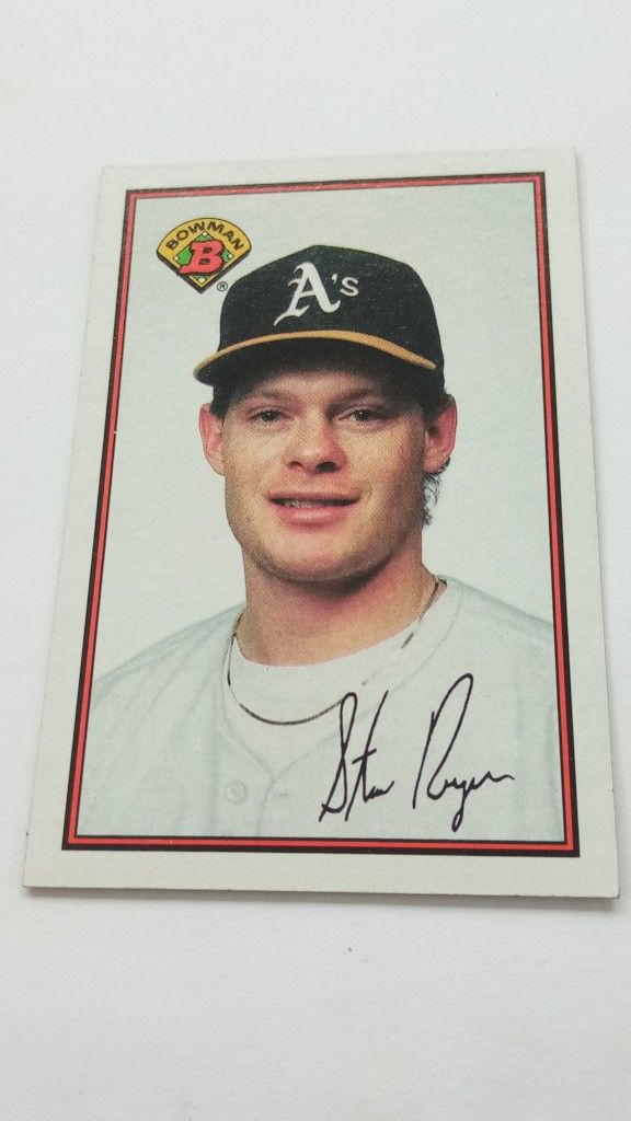 Stan Royer Rookie 1989 Bowman Baseball Trading Card