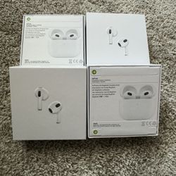 AirPods 3rd Generation (Brand New and Sealed) 