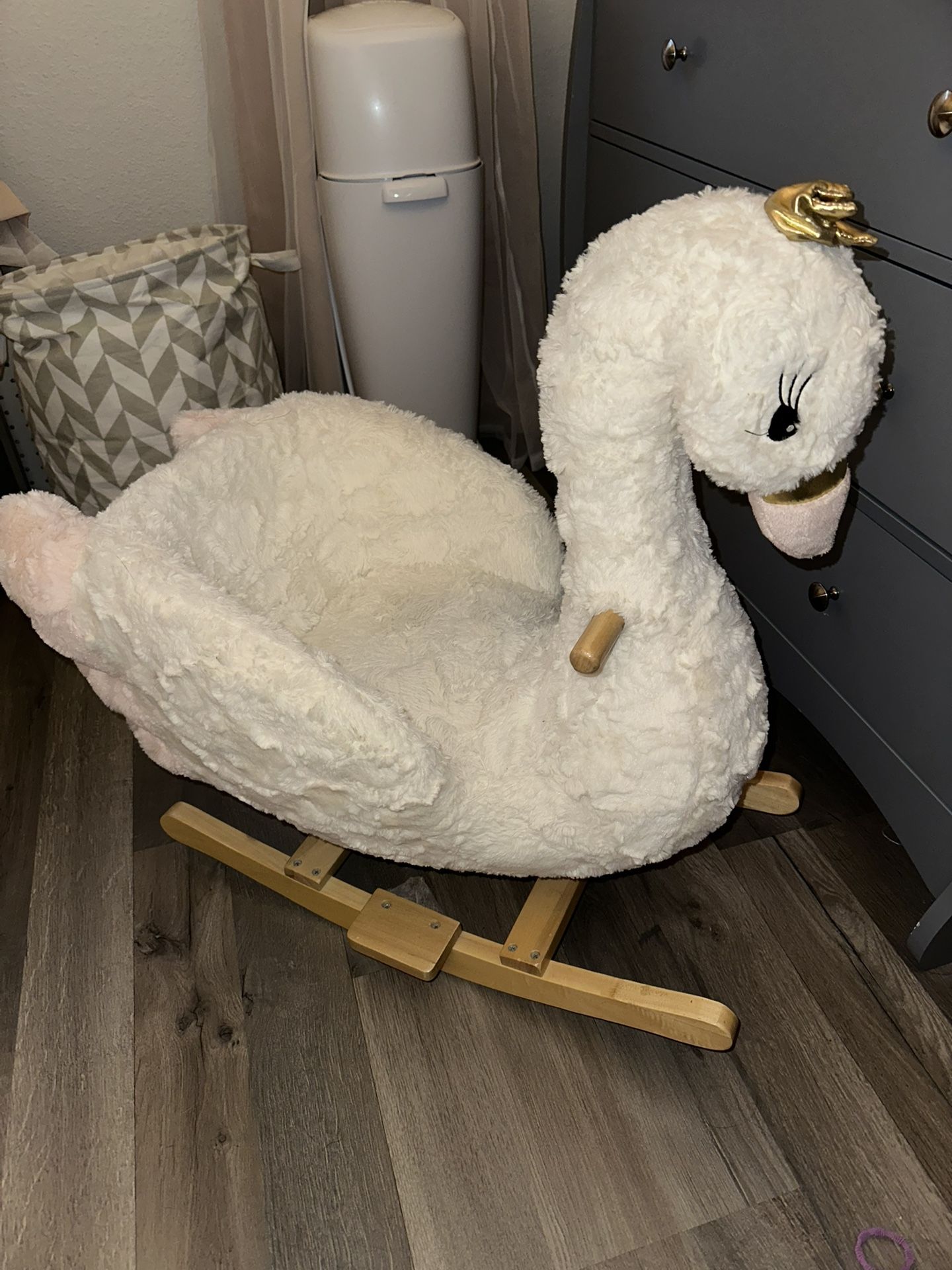 Swan Toddler Rocker