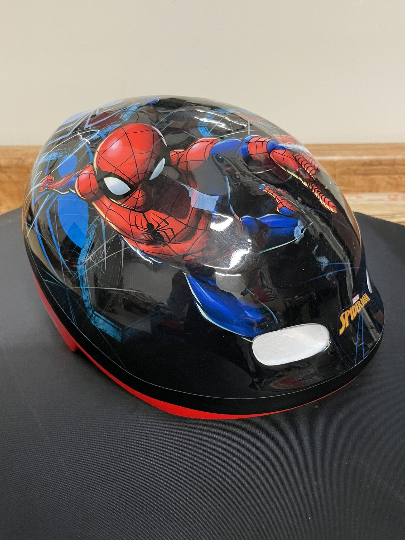 Kids Helmet Spiderman Brand New