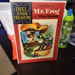 Dell Comics junior treasury comic adventures of mr. frog and miss mouse issue 4 NM 