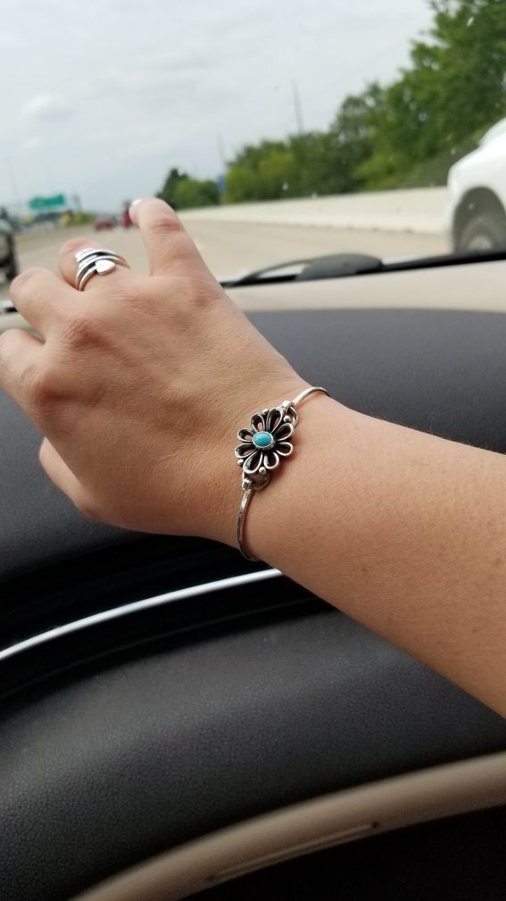 James avery de on sale flores ring