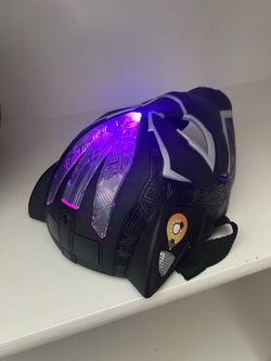 Black panther light up mask