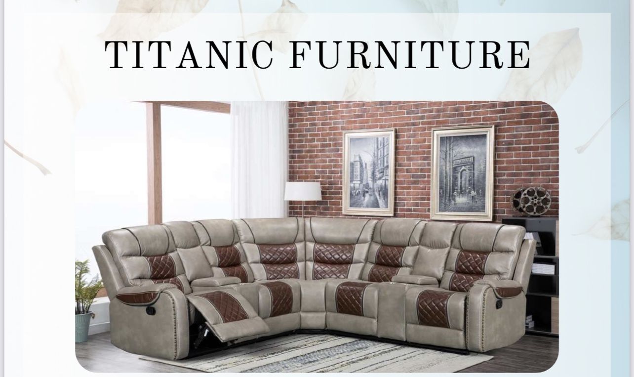 sectional living room set sofa & loveseat new