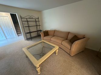 Coffee table and end table .