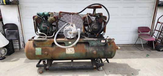Industrial 20HP 3-Phase Air Compressor – Speedaire – Heavy Duty – Works Great