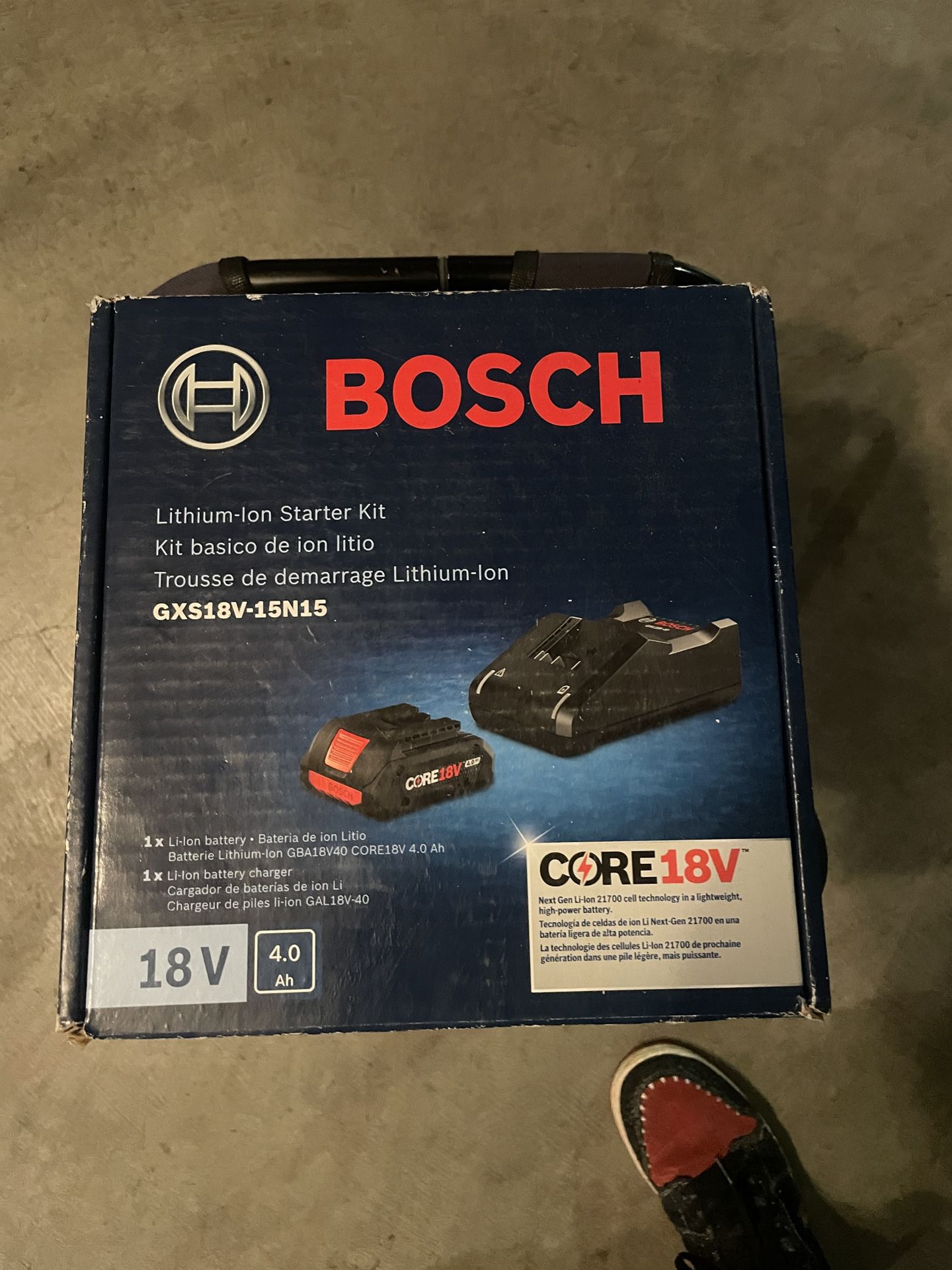 Bosch 18V rotary hammer 