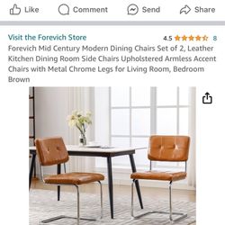 Pair Of Dining Chairs 