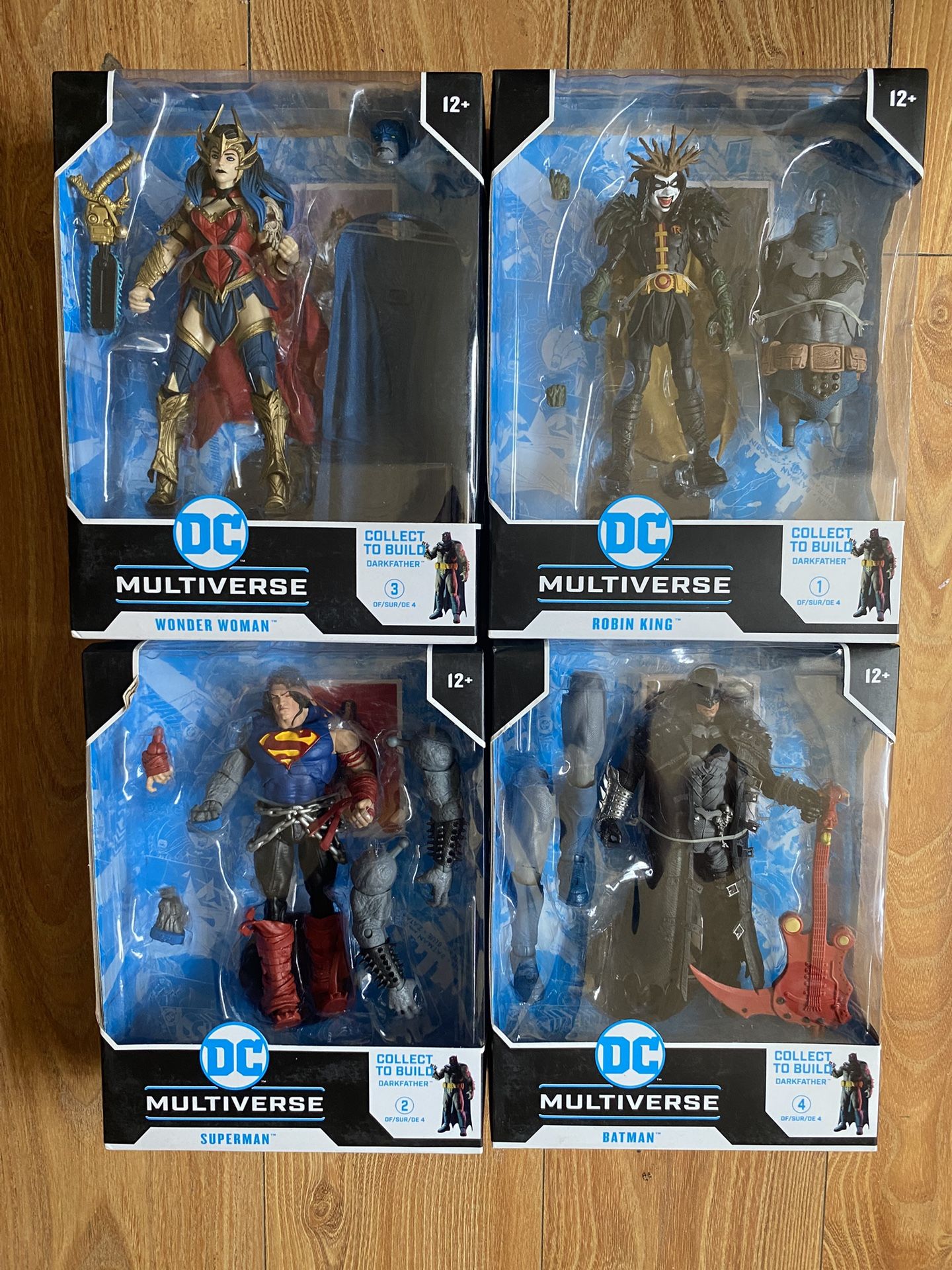 Batman Figures Heavy Mental Style