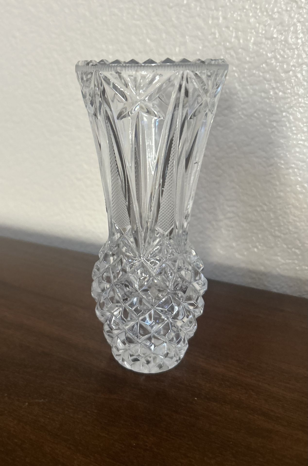 Vintage Italian Lead Crystal Vase