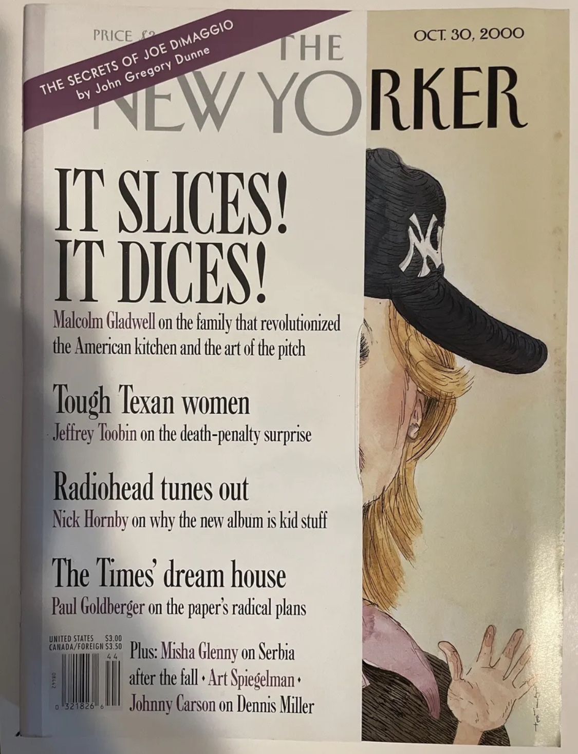 The New Yorker Magazine October 2000 - Helen Dewitt, Radiohead