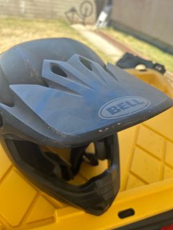 Dirtbike helmet