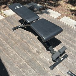 Foldable Weight Bench
