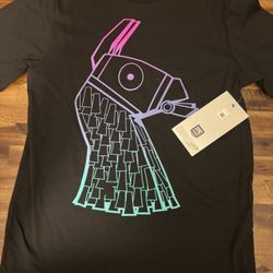Fortnite Big Llama Head Short-sleeve Graphic T-shirt Boys M 8/Larege 10/12 /X-Large 14/16 NWT