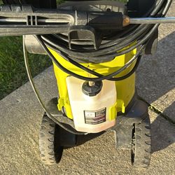Pressure washing electric