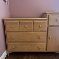 Solid Hardwood Dresser For Baby or  Child 