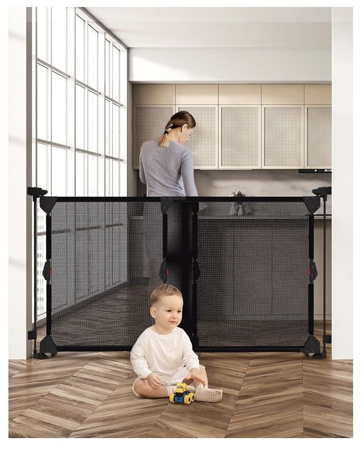 Safety Gate Foldable Multi-function Pet Gate 28”Hx(32-52)W BRAND NEW! PICK UP IN CORNELIUS
