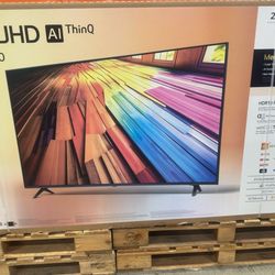 75" Screen Led Smart 4k By LG ThinQ.  2024 Model.  75UT8000 