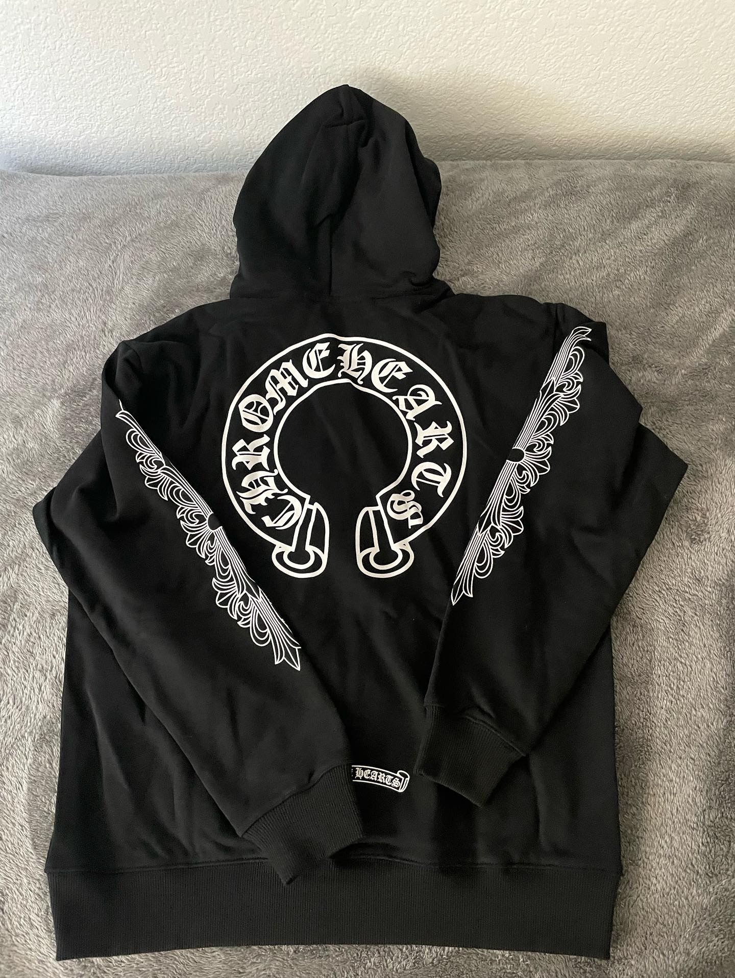 Chrome Heart Zip Up Hoodie Size S, M , L , Xl , 2XL