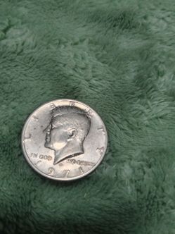 1971 D Error Half dollar