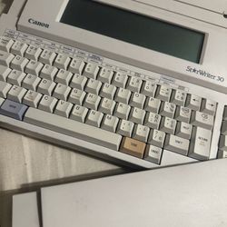 Typewriter Canon Starwriter