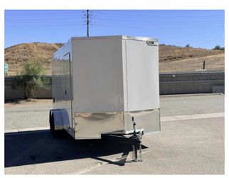 New 7x16 Look Enclosed Cargo Trailer
