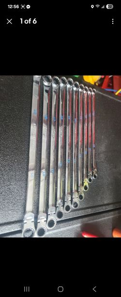 GEARWRENCH 120XP Universal Spline XL Flex-Head Ratchet Wrench Set mint condition