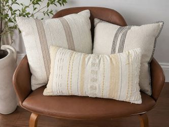 Decorative Throw Pillows - set of 3