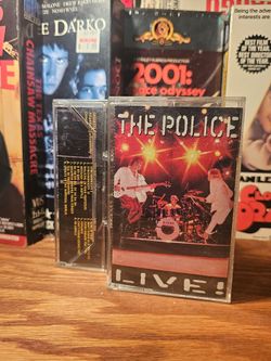 The police live double cassette