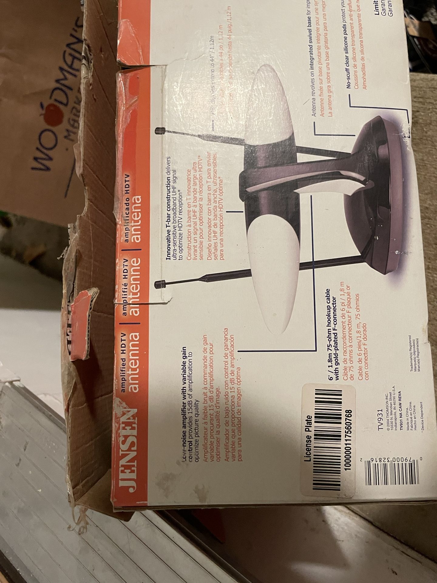 Jensen Amplified HDTV antenna brand new