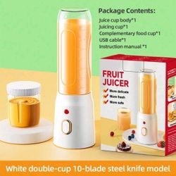 new portable electrical/rechargeable personal blender 
