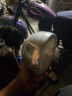 Baja heat minibike headlights