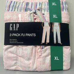 NEW- GAP 2-Pack PJ PANTS