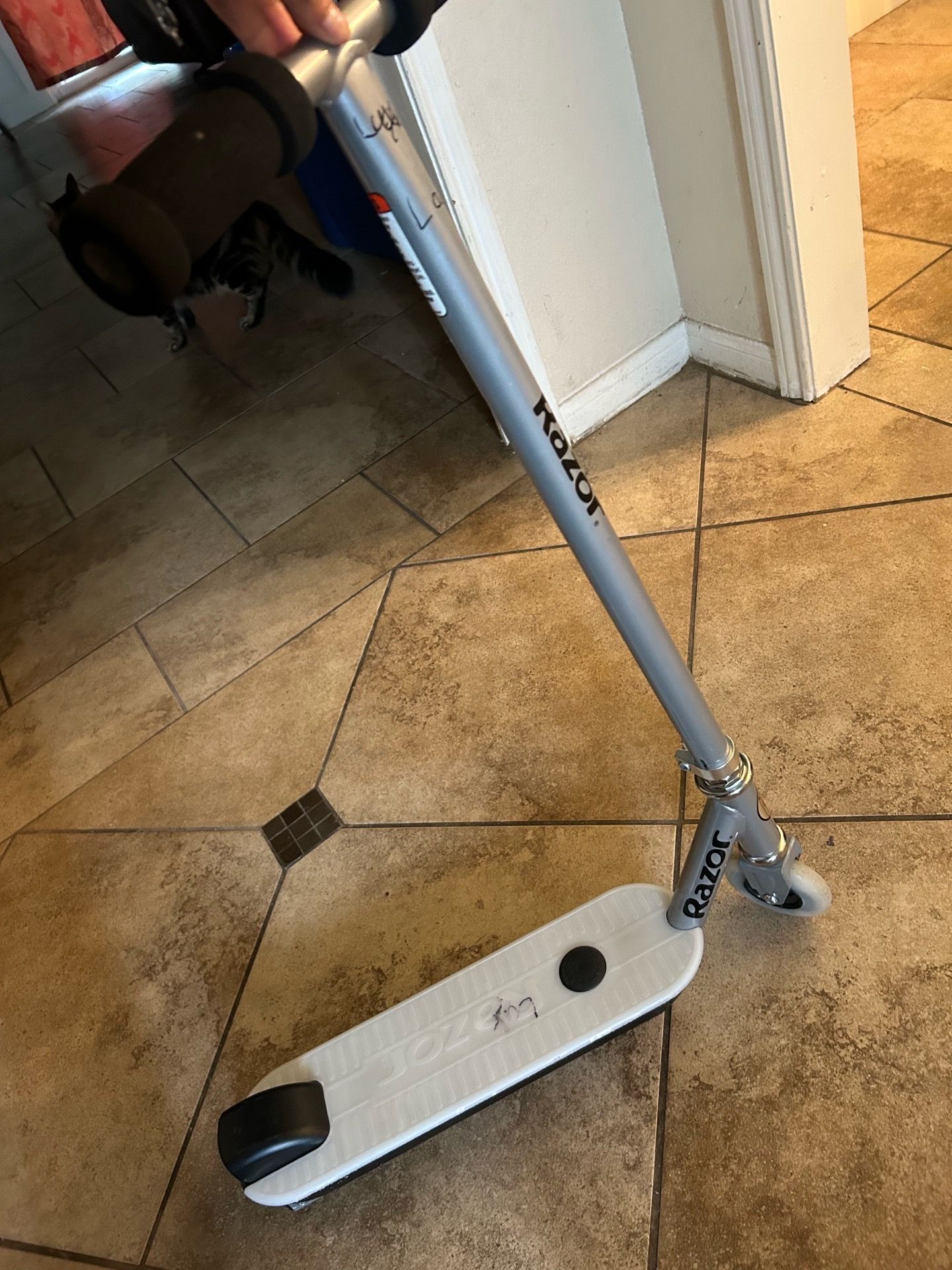 Light up scooter