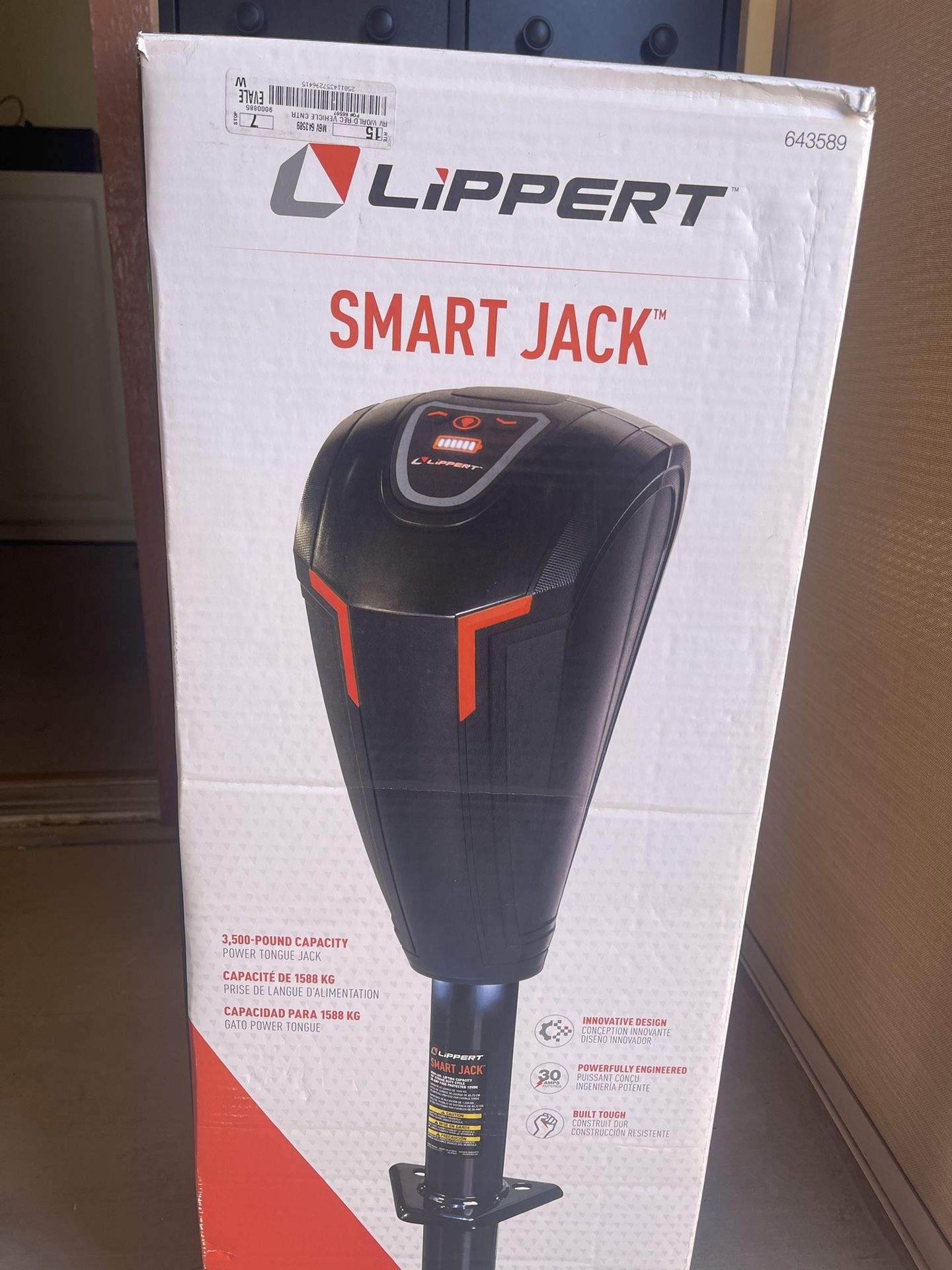 Brand New Lippert RV Power Tongue Jack