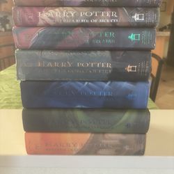 Hardcover Harry Potter Full Set Books 1-7 Used/Barely Used