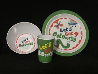 Children’s Plate,Bowl, Cup Set