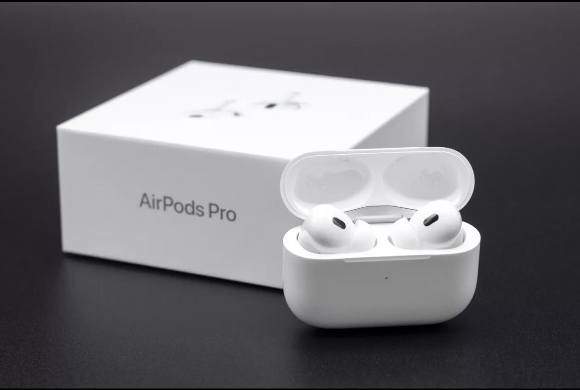 Apple Headsets Pro 2nd Right Left Pods with Wireless Charging Case