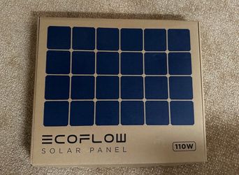 EcoFlow 110W Portable Solar Panel