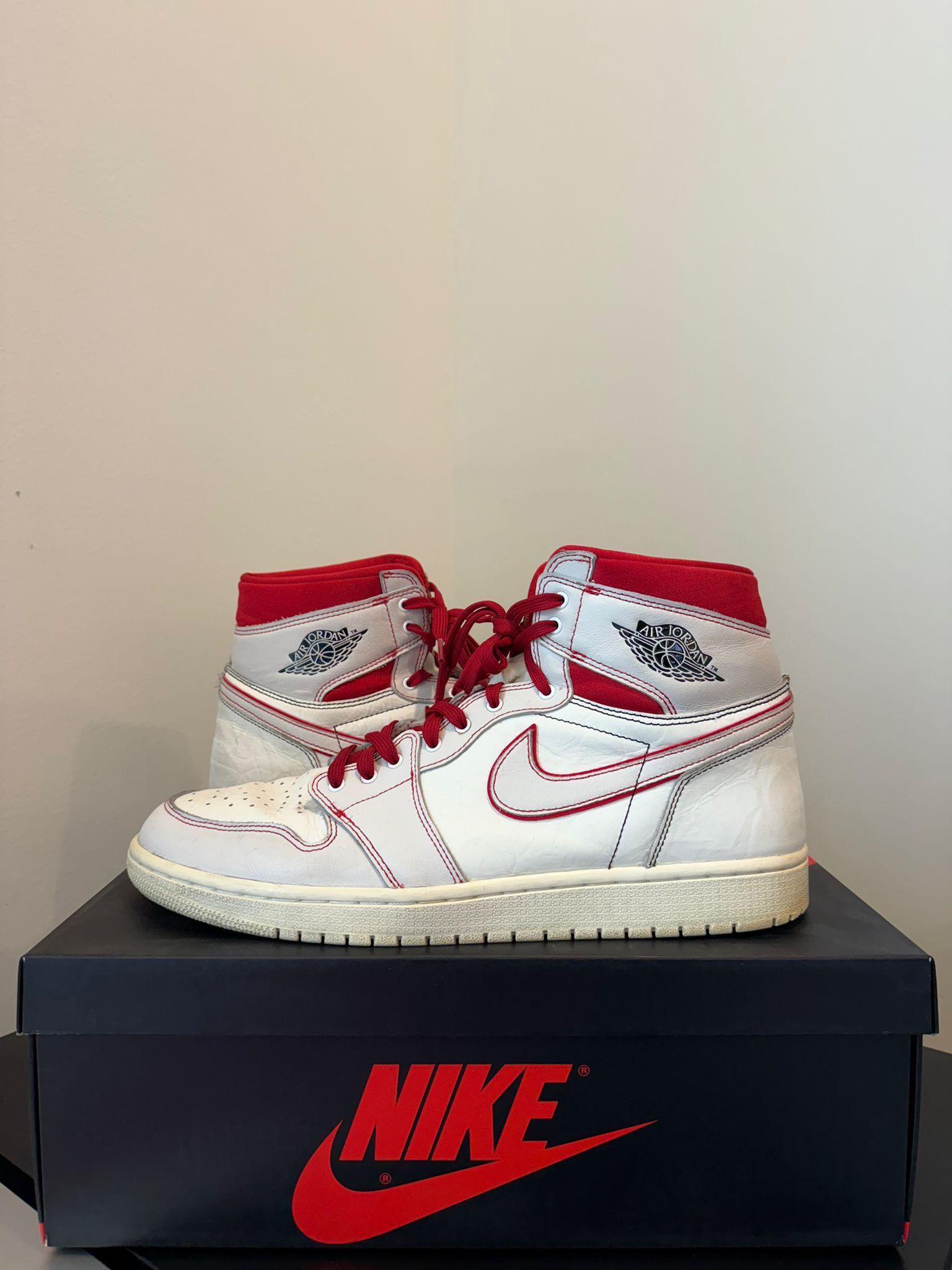 Sneaker Air Jordan 1 Retro High OG “Phantom Gym Red”