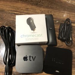 Apple TV Chromecast 