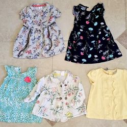 Girl's Dresses - Size 9 months
