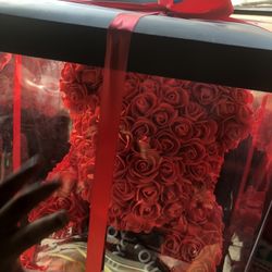 Rose Teddy Bear